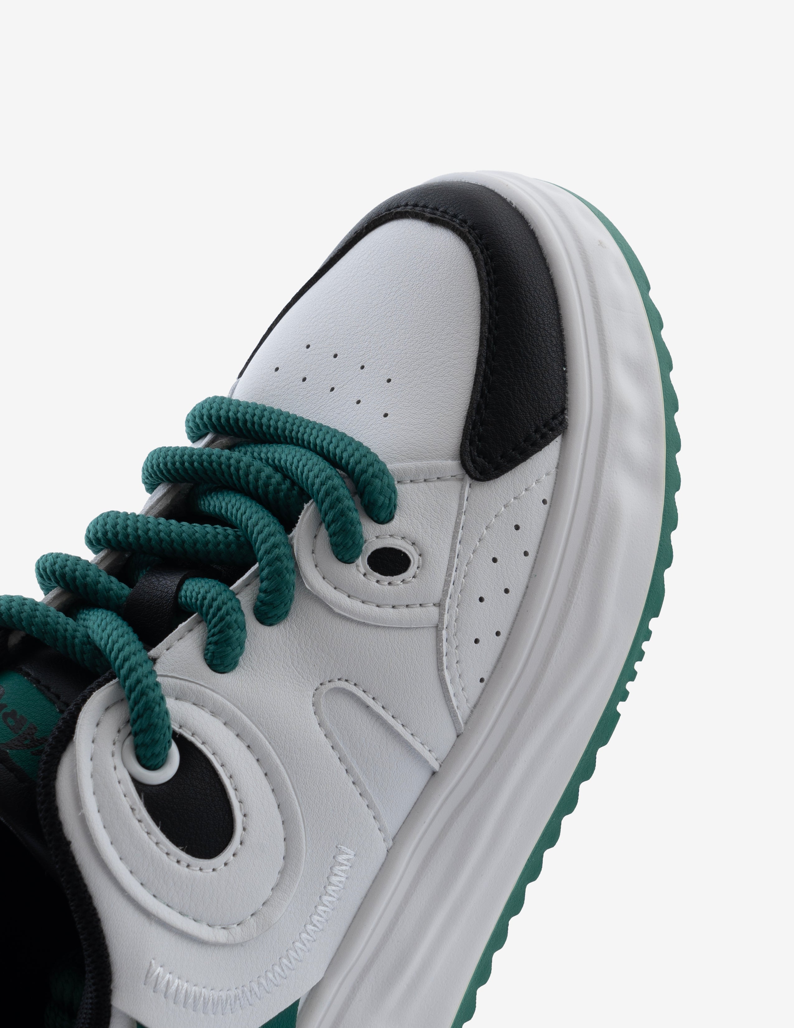 Shark Fury Women's Teel Green Low-Top Designer Sneakers